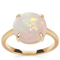 Ethiopian Opal Ring in 9K Gold 3.60cts