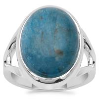 Mogok Apatite Ring in Sterling Silver 11.35cts