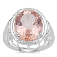 Galileia Topaz Ring with White Zircon in Sterling Silver 10.04cts