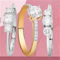 Diamond Ring in Platinum 950 0.59ct