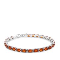 Loliondo Orange Kyanite Bracelet in Sterling Silver 16.18cts