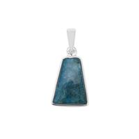 Mogok Apatite Pendant in Sterling Silver 5.10cts