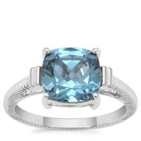 Versailles Topaz Ring in Sterling Silver 3.69cts