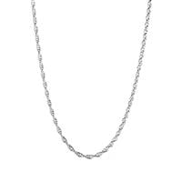 18" Sterling Silver Classico Prince Of Wales Chain 2.8g