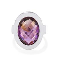 Bahia Amethyst Ring in Sterling Silver 9cts