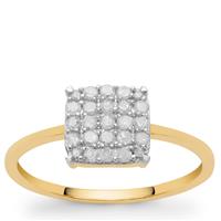 GH Diamonds Ring in 9K Gold 0.36ct