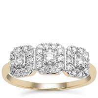 Argyle Diamond Ring in 9K Gold 0.51ct