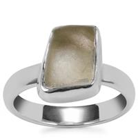 White Topaz Ring in Sterling Silver 5.64cts