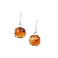 Montana Agate Earrings in Sterling Silver 9.57cts