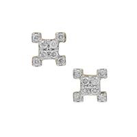 Argyle Diamonds Earrings in 9K Gold 0.26ct