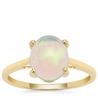 Ethiopian Opal Ring in 9K Gold 1.50cts