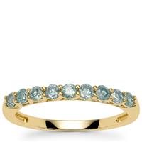 Blue Lagoon Diamond Ring in 9K Gold 0.50ct