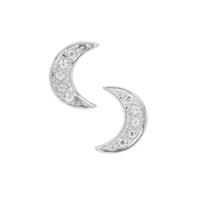 Ratanakiri Zircon Earrings in Sterling Silver 0.20ct
