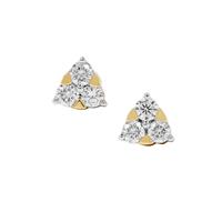 IF Diamond Earrings in 9K Gold 0.26ct
