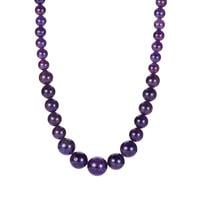Zambian Amethyst Necklace in Sterling Silver 174.10cts