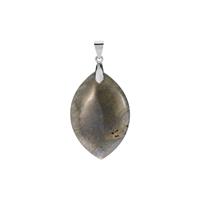 Labradorite Pendant in Sterling Silver 26.35cts