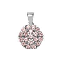 Kaffe Tourmaline Pendant in Sterling Silver 1.44cts