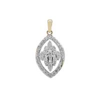 Argyle Diamond Pendant in 9K Gold 0.51ct