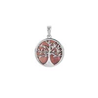 Mookite Tree of Life Pendant in Sterling Silver 3.50cts