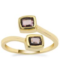 Burmese Purple Spinel Ring in 9K Gold 1.20cts
