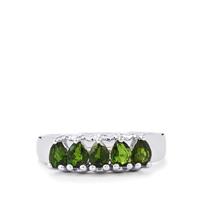 Chrome Diopside Ring in Sterling Silver 1.03cts