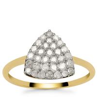 GH Diamonds Ring in 9K Gold 0.55ct