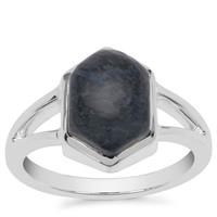 Russian Rhodusite Ring in Sterling Silver 4cts