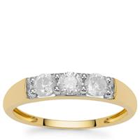 GH Diamonds Ring in 9K Gold 0.54ct