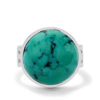 Lhasa Turquoise Ring in Sterling Silver 11cts