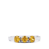 Ambilobe Sphene Ring in Sterling Silver 0.78cts