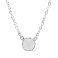 Aquamarine Necklace in Sterling Silver 2.45cts