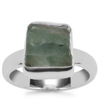 Aquamarine Ring in Sterling Silver 5.94cts
