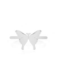 Butterfly Ring in Sterling Silver