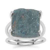 Apatite Drusy Ring in Sterling Silver 13.50cts