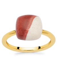 Windalia Mookite Ring in Gold Plated Sterling Silver 3.95cts