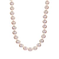 South Sea Cultured Pearl Necklace in Sterling Silver (8.50mm)
