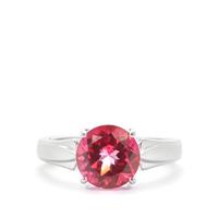 Marambaia Coral Topaz Ring  in Sterling Silver 3.38cts