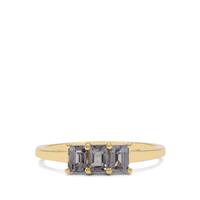 Burmese Grey Spinel Ring in 9K Gold 1.10cts