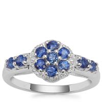 Nilamani Ring with White Zircon in Sterling Silver 1.23cts