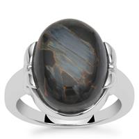 Namibian Pietersite Ring in Sterling Silver 8.35cts
