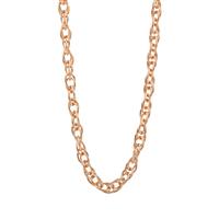 18" Rose Midas Classico Prince Of Wales Chain 1.41g