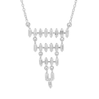 Ratanakiri Zircon Necklace in Sterling Silver 3.46cts