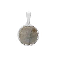 Labradorite Pendant in Sterling Silver 10.05cts