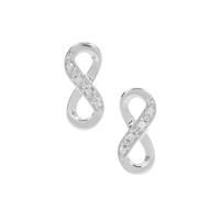 Diamonds Earrings in Sterling Silver 0.06ct