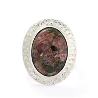 11.00ct Fusion Tourmaline Sterling Silver Aryonna Ring