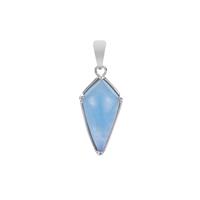 Aquamarine Pendant in Sterling Silver 5.80cts