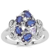 Kaleidoscope Gemstones Ring in Sterling Silver 1.52cts
