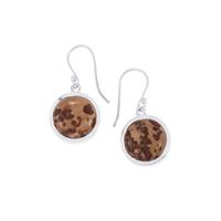 Sonora Dendrite Earrings in Sterling Silver 14.45cts