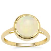 Ethiopian Opal Ring in 9K Gold 1.70cts