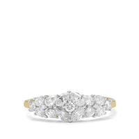 SI Diamond Ring in 18k Gold 1cts